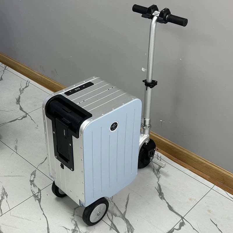 Aluminum-Frame Electric Ridable Suitcase